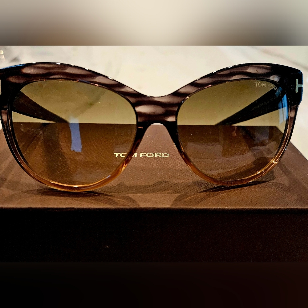 Tom Ford Lily Cat Eye Sunglasses